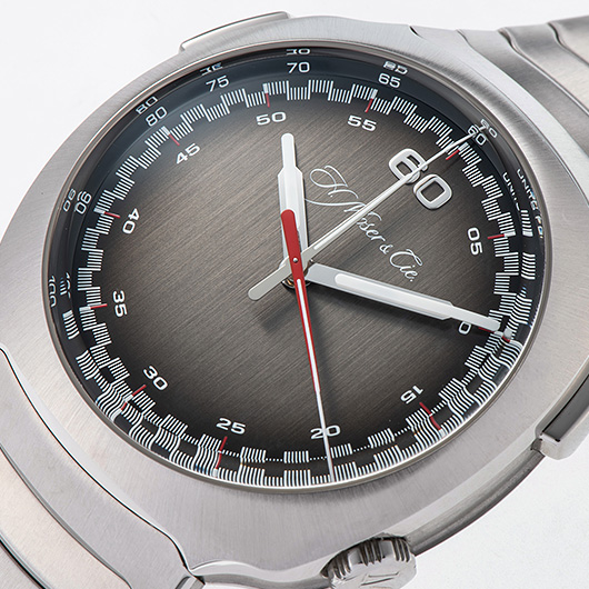 H.モーザー ストリームライナー フライバック クロノグラフ 6902-1200 グレー 中古 サブカット 1枚目