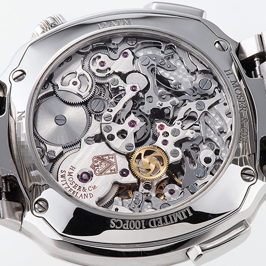 H.モーザー ストリームライナー フライバック クロノグラフ 6902-1200 グレー 中古 サブカット 3枚目