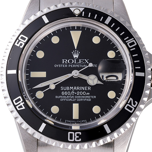 ロレックス サブマリーナ デイト 1680 ブラック アンティーク サブカット 3枚目