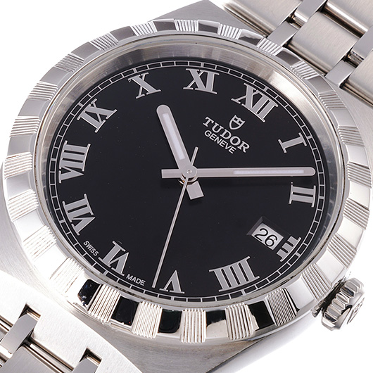 チューダー/チュードル ロイヤル 28500-0003 ブラック 中古 サブカット 1枚目