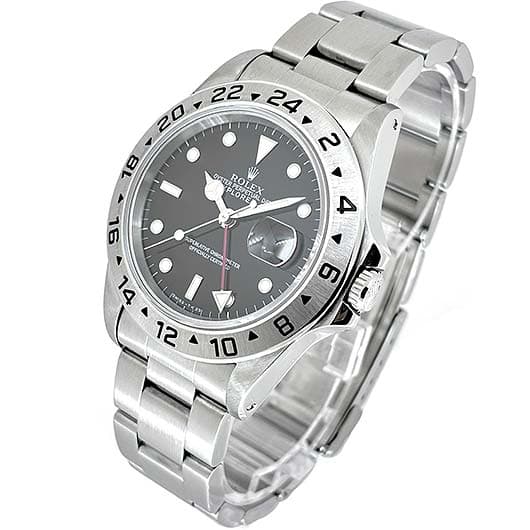ロレックス エクスプローラーⅡ 16570 ブラック 中古 サブカット 1枚目