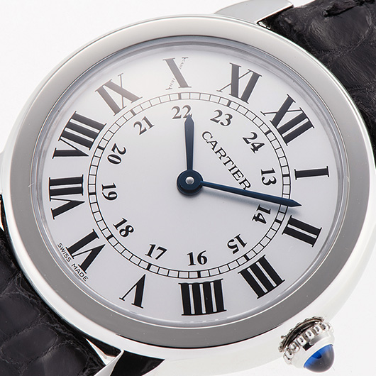 カルティエ ロンド ソロ SM W6700155 シルバー 中古 サブカット 1枚目