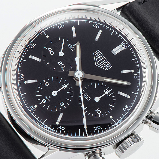 タグ・ホイヤー カレラ クラシック クロノグラフ CS3111.BC0725 ブラック 中古 サブカット 1枚目