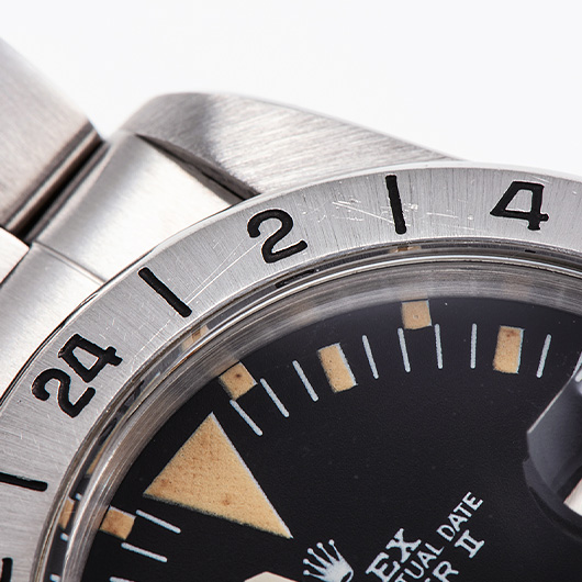 ロレックス エクスプローラーⅡ 1655 ブラック アンティーク サブカット 4枚目