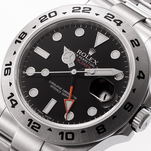 ロレックス エクスプローラーⅡ 216570 ブラック 中古 サブカット 1枚目