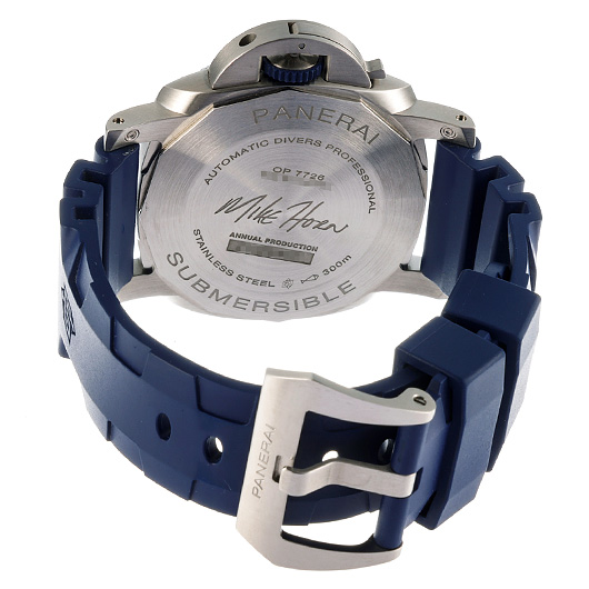 パネライ サブマーシブル クアランタクアトロ マイク・ホーン PAM01676 ブルー 中古 サブカット 2枚目