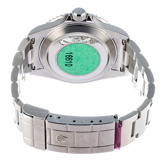 ロレックス サブマリーナ デイト 16610LV ブラック 新品 サブカット 2枚目