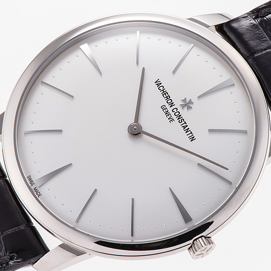 ヴァシュロンコンスタンタン パトリモニー 81180/000G-9117 シルバー 中古 サブカット 1枚目
