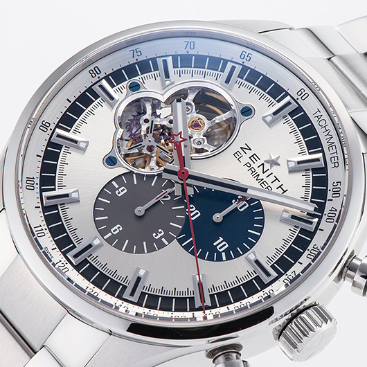 ゼニス クロノマスター1969 03.2520.4061/69.M2280 シルバー/ブルー/グレー 中古 サブカット 1枚目