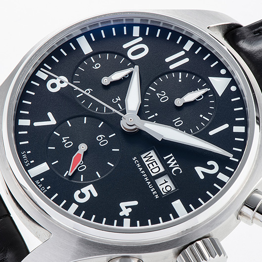 IWC パイロットウォッチ クロノグラフ 41 IW388111 ブラック 中古 サブカット 1枚目