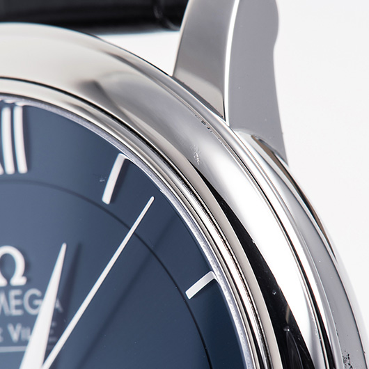 オメガ デ・ヴィル プレステージ コーアクシャル 424.13.40.20.03.001 ブルー 中古 サブカット 4枚目