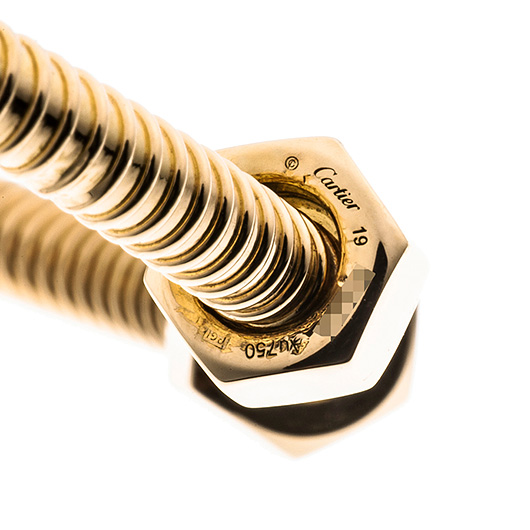 カルティエ エクル ドゥ カルティエ ブレスレット イエローゴールド 中古 サブカット 2枚目