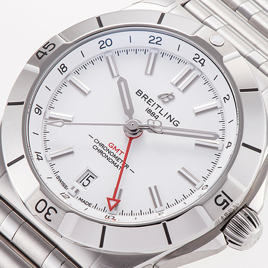 ブライトリング クロノマット オートマティック GMT 40 A32398101A1A1 ホワイト 新品 サブカット 1枚目