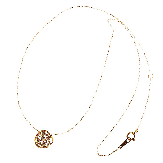 ノーブランド ダイヤモンド ネックレス 4273710 イエローゴールド 新品 サブカット 5枚目