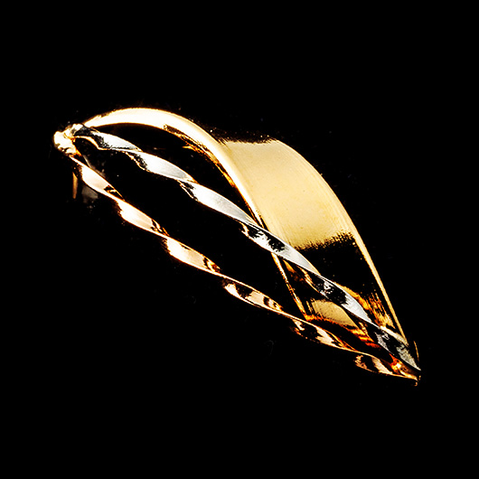 ノーブランド 3カラー 地金  ピアス 4728610 イエローゴールド/プラチナ/ピンクゴールド 新品 サブカット 4枚目