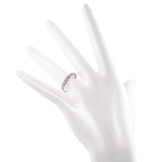 ノーブランド ダイヤモンド エタニティ リング 4119530 プラチナ 新品 サブカット 1枚目