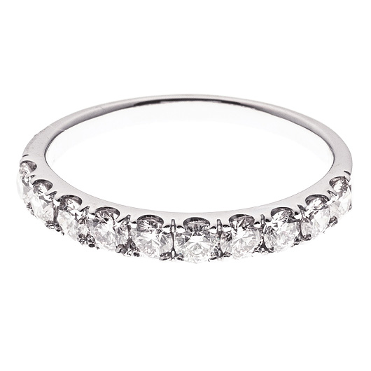 ノーブランド ダイヤモンド エタニティ リング 4119530 プラチナ 新品 サブカット 5枚目