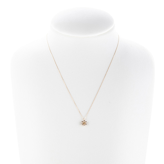 ノーブランド ダイヤモンド ネックレス 4277290 イエローゴールド 新品 サブカット 1枚目