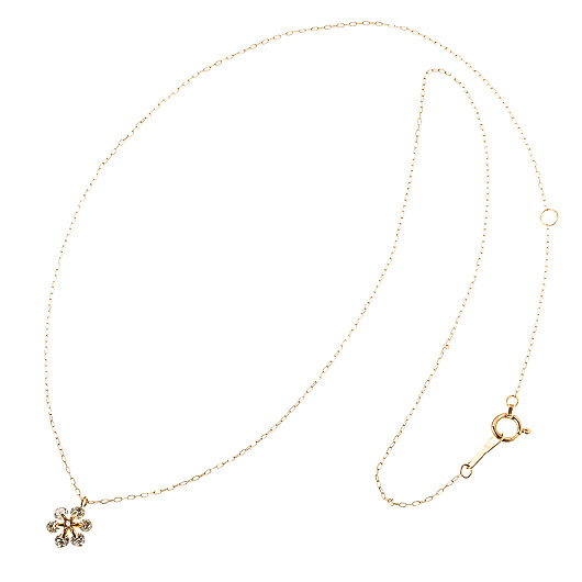 ノーブランド ダイヤモンド ネックレス 4277290 イエローゴールド 新品 サブカット 5枚目