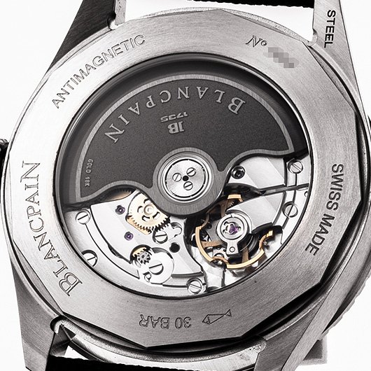 ブランパン フィフティ ファゾムス バチスカーフ 5100B-1110-B52A グレー 中古 サブカット 3枚目