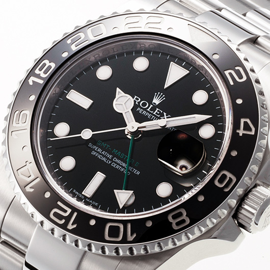ロレックス GMTマスターⅡ 116710LN ブラック 中古 サブカット 1枚目