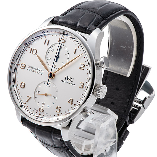 IWC ポルトギーゼ クロノグラフ IW371604 シルバー 新品 サブカット 1枚目