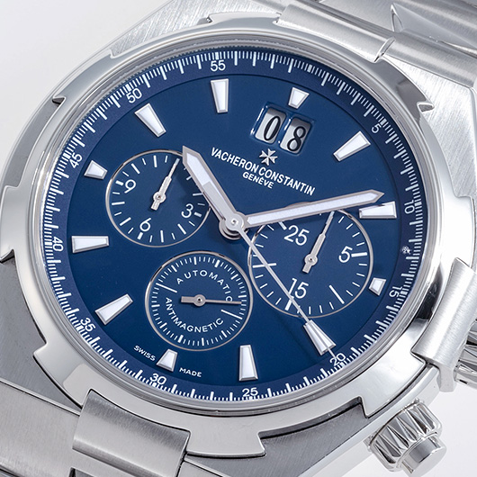 ヴァシュロンコンスタンタン オーバーシーズ クロノグラフ 49150/B01A-9745 ブルー 中古 サブカット 1枚目