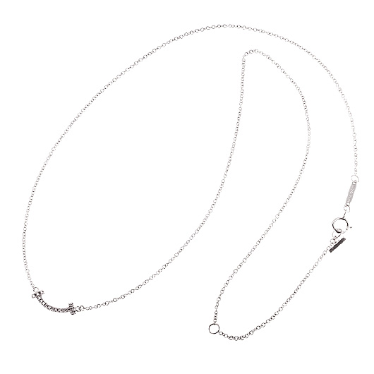 ティファニー&Co. Tスマイル ミニ ペンダント ホワイトゴールド 中古 サブカット 2枚目