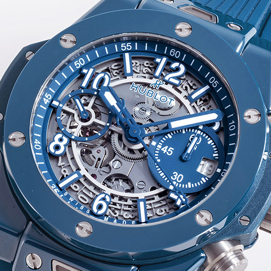 ウブロ ビッグバン ウニコ 411.ES.5121.RX ブルー 新品 サブカット 1枚目