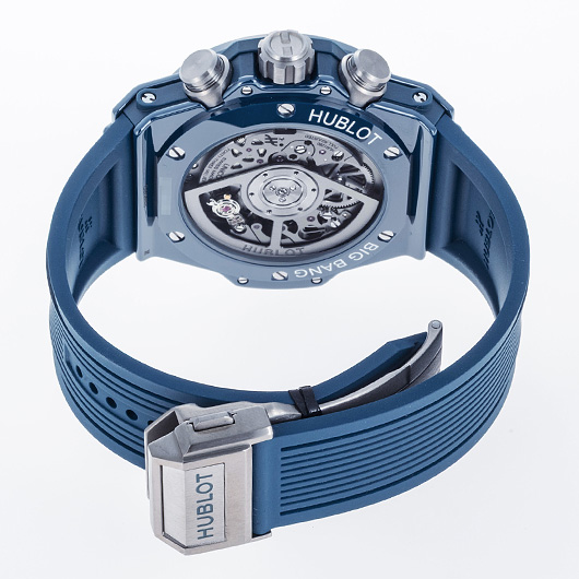 ウブロ ビッグバン ウニコ 411.ES.5121.RX ブルー 新品 サブカット 2枚目