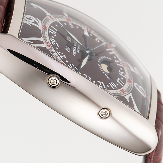 フランク・ミュラー トノウカーベックス マスター カレンダー 5850MCL シルバー 中古 サブカット 3枚目