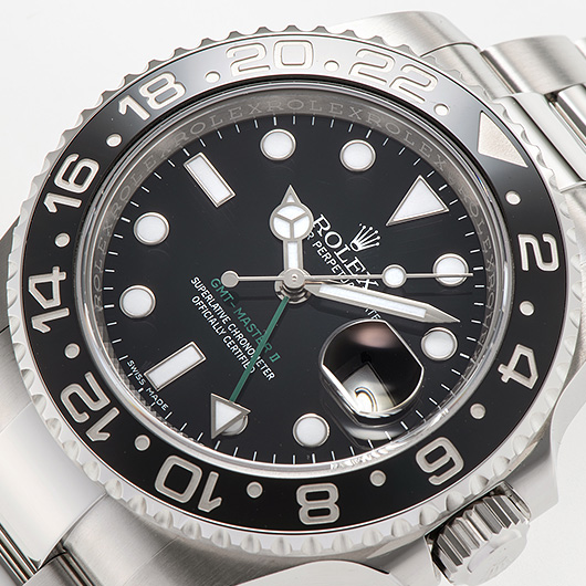 ロレックス GMTマスターⅡ 116710LN ブラック 中古 サブカット 1枚目