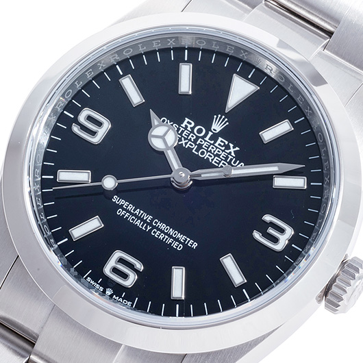 ロレックス エクスプローラー 36 124270 ブラック 中古 サブカット 1枚目