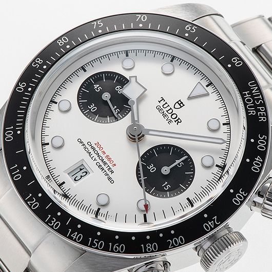 チューダー/チュードル ブラックベイ クロノ 79360N-0002 ホワイト/ブラック 中古 サブカット 1枚目