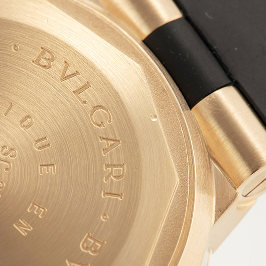 ブルガリ ディアゴノ SCB38G ブラック 中古 サブカット 4枚目