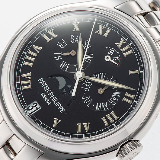 パテックフィリップ 年次カレンダー 5036/1G-013 ブラック 中古 サブカット 1枚目