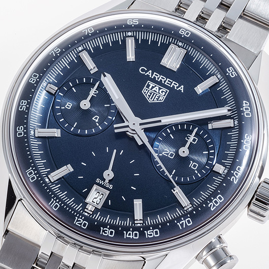 タグ・ホイヤー カレラ クロノグラフ CBS2212.BA0048 ブルー 新品 サブカット 1枚目
