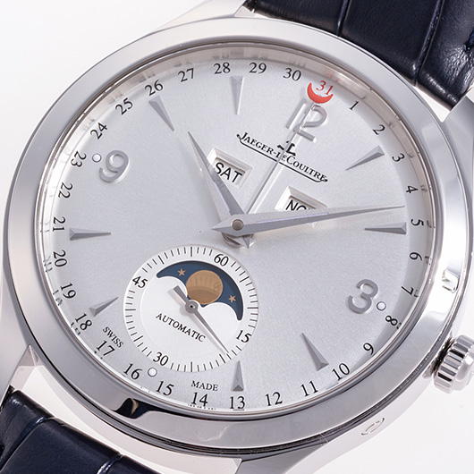 ジャガー・ルクルト マスターカレンダー Q1558420 シルバー 中古 サブカット 1枚目
