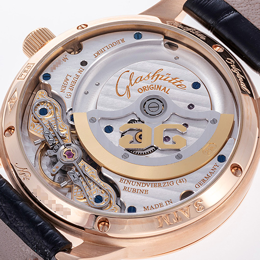グラスヒュッテオリジナル パノマティック デイト 90-01-01-01-04 シルバー 中古 サブカット 3枚目