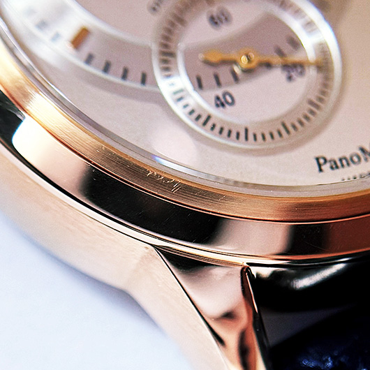 グラスヒュッテオリジナル パノマティック デイト 90-01-01-01-04 シルバー 中古 サブカット 4枚目