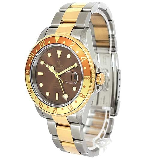 ロレックス GMTマスターⅡ 16713 ブラウン 中古 サブカット 1枚目