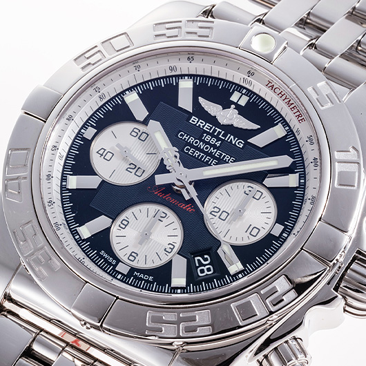 ブライトリング クロノマット44 A011B67PA オニキスブラック 中古 サブカット 1枚目