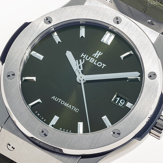 ウブロ クラシック フュージョン 511.NX.8970.LR グリーン 中古 サブカット 1枚目