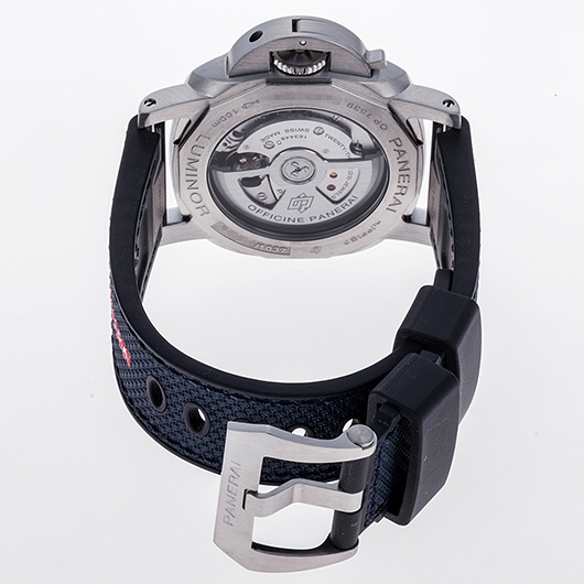 パネライ ルミノール クアランタ ルナ ロッサ Bitempo PAM01404 ブルー 中古 サブカット 2枚目