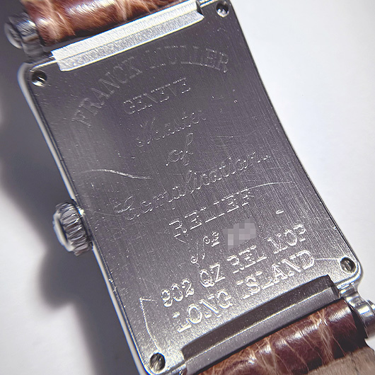 フランク・ミュラー ロングアイランド レリーフ 902QZ REL MOP ホワイト 中古 サブカット 5枚目