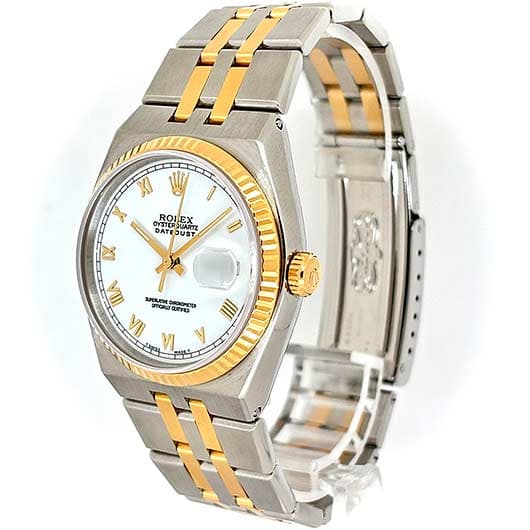 ロレックス デイトジャスト 17013 ホワイト アンティーク サブカット 1枚目