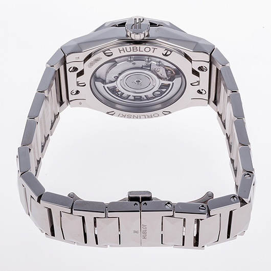 ウブロ クラシック フュージョン オーリンスキー ブレスレット チタニウム 550.NS.2200.NS.ORL22 ホワイト 新品 サブカット 2枚目