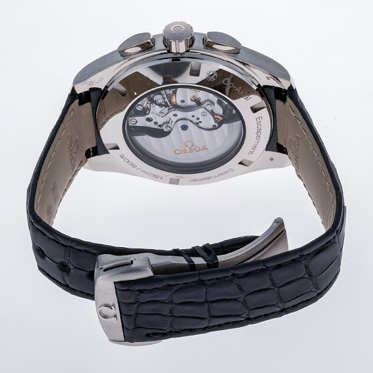 オメガ シーマスター アクアテラ クロノグラフ 231.53.44.50.01.001 ブラック 新品 サブカット 2枚目