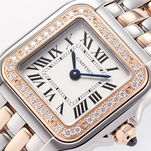 カルティエ パンテール ドゥ カルティエSM W3PN0014 シルバー 新品 サブカット 1枚目