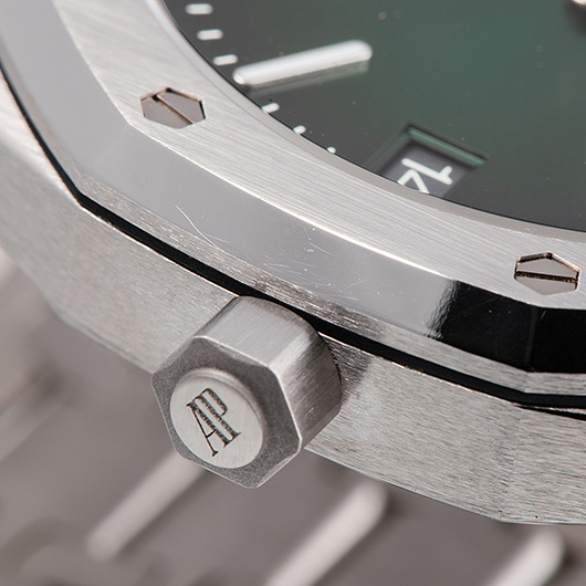 オーデマ・ピゲ ロイヤルオーク ジャンボエクストラシン 15202PT.OO.1240PT.01 グリーン 新品 サブカット 5枚目